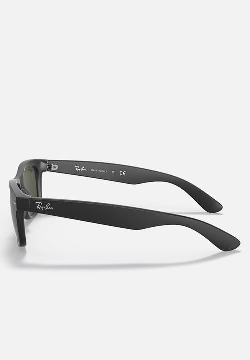 Ray-Ban - New wayfarer sunglasses 55mm - crystal - green & black 