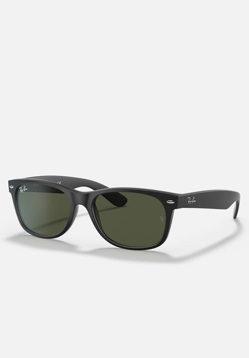 Ray-Ban - New wayfarer sunglasses 55mm - crystal - green & black 
