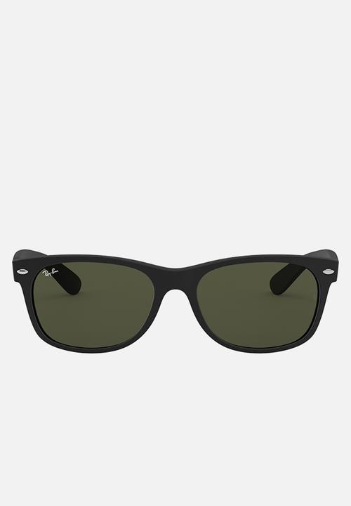 Ray-Ban - New wayfarer sunglasses 55mm - crystal - green & black 
