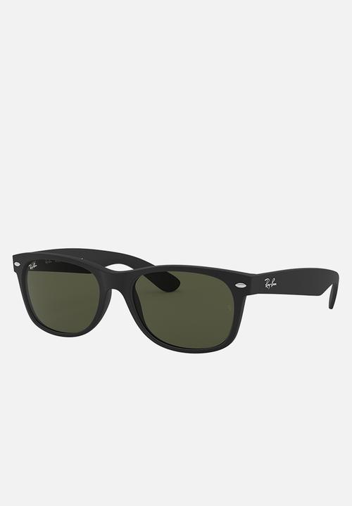 Ray-Ban - New wayfarer sunglasses 55mm - crystal - green & black 