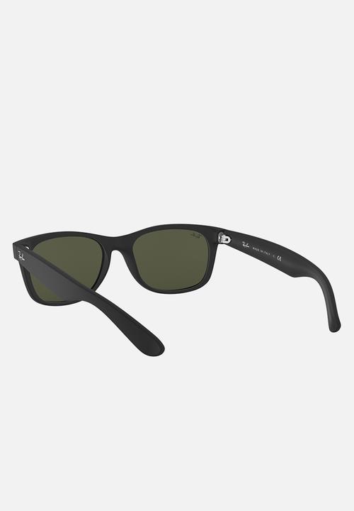 Ray-Ban - New wayfarer sunglasses 55mm - crystal - green & black 