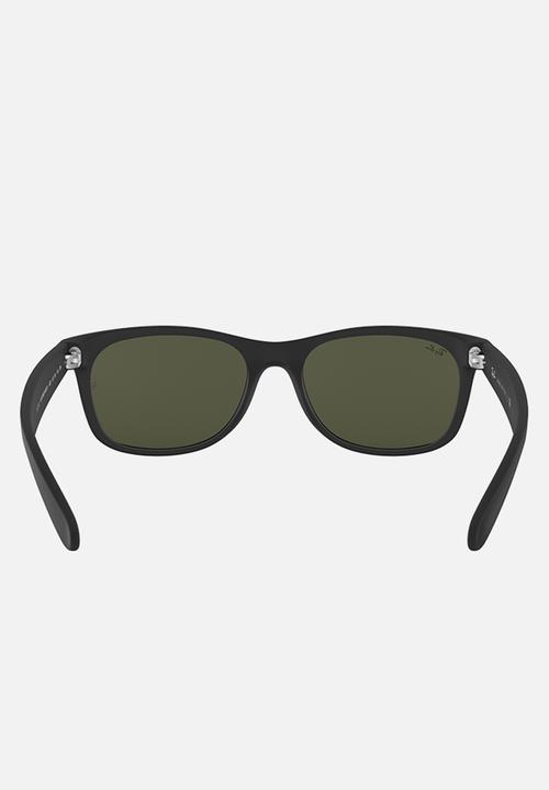 Ray-Ban - New wayfarer sunglasses 55mm - crystal - green & black 