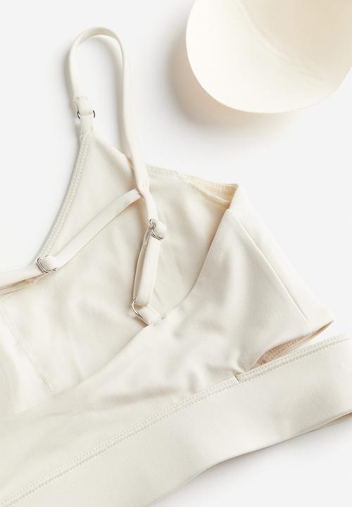 H&M - Softmove™ light support sports bra - cream