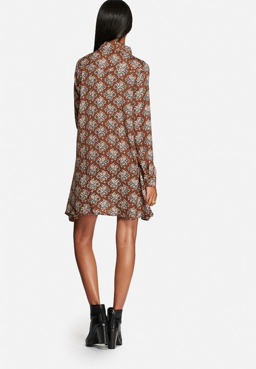 Glamorous - Patchwork Shirt Dress