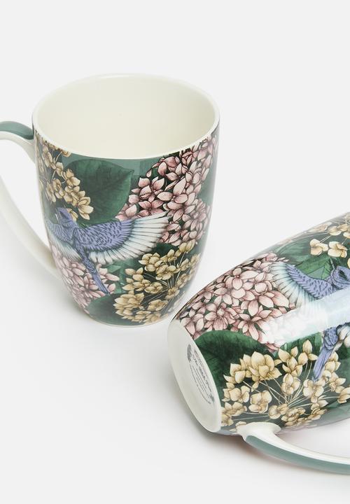 Maxwell & Williams - Reminisce Coupe Mug Floral 420ML Set of 6 - Multi