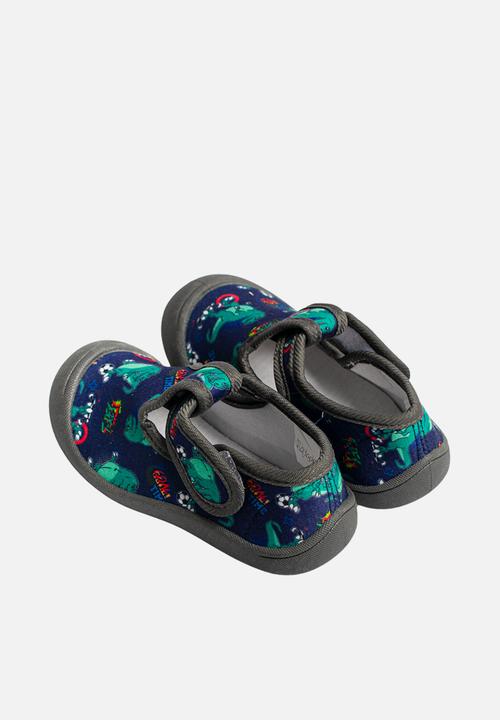 Character Group - T-rex aqua sandals - blue