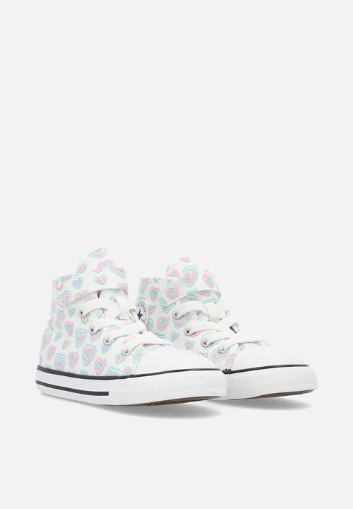 Converse - Chuck taylor all star hearts easy-on - white/oops pink/white