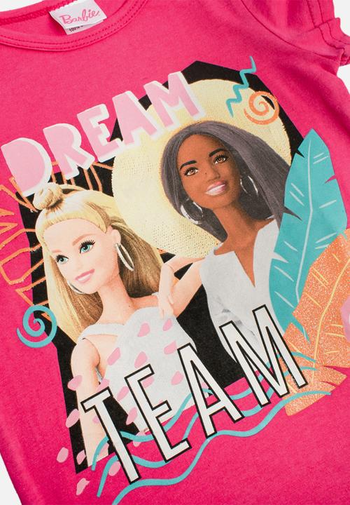 Character Group - Barbie shorts set - pink & black