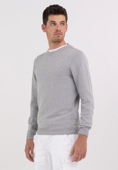 Replay - Maglia regular - grey melange