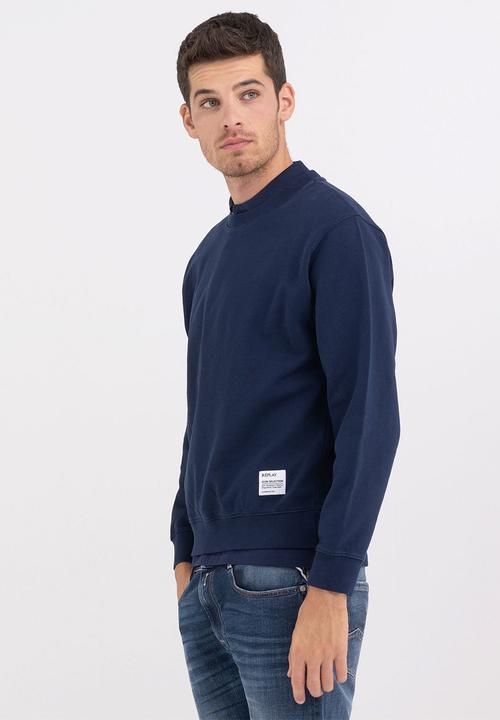 Replay - Felpa regular - indigo blue