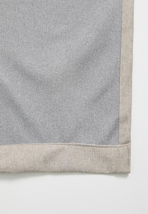 Design Collection - Blockout eyelet curtain - Stone