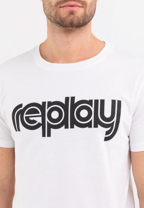 Replay - T-shirt regular_slim - white