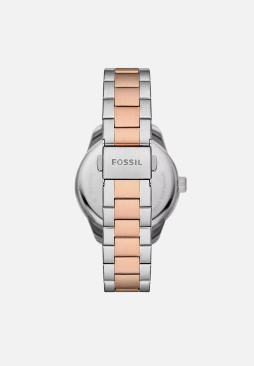 Fossil - Dayle watch  - silver & rose gold
