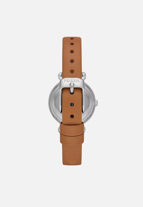 Fossil - Tillie mini watch  - gold & brown