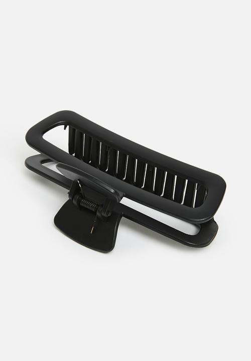 Me&B - Rectangle Claw Clip - black