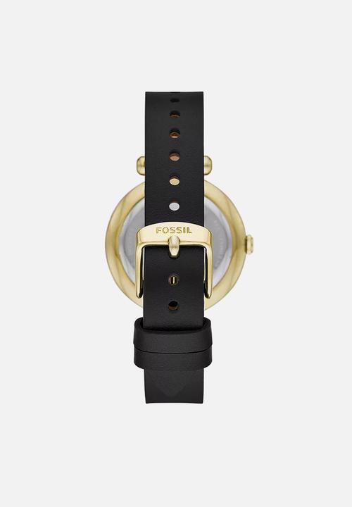 Fossil - Tillie watch - black & gold