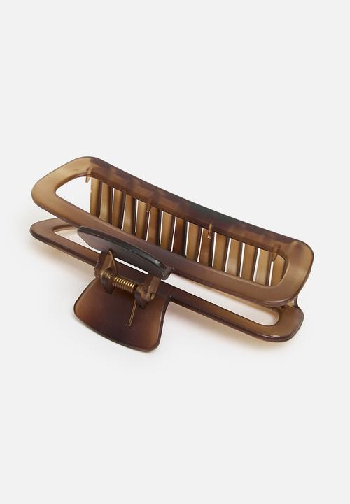 Me&B - Rectangle Claw Clip - tortoise