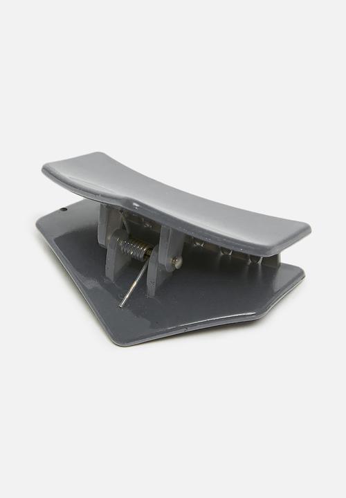 Me&B - Mini Triangle Claw Clip - grey