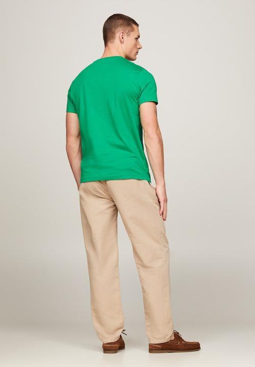 Tommy Hilfiger - TOMMY Logo Tee - Olympic Green