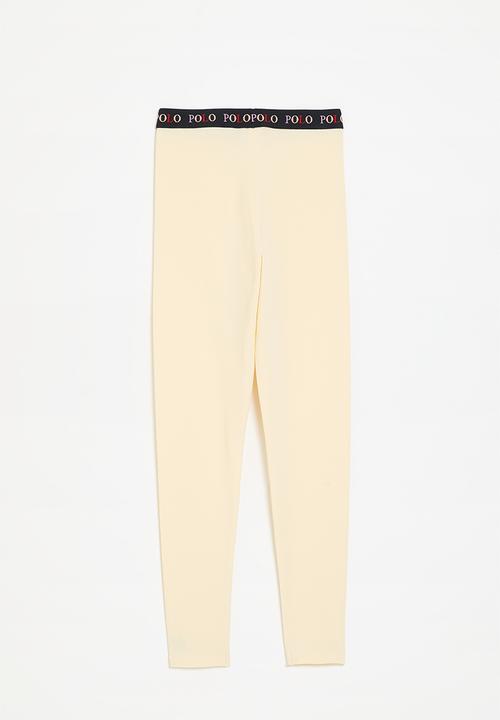 POLO - Girls sadie legging - stone