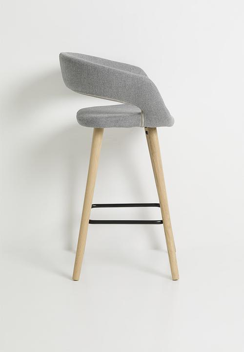 Sixth Floor - Grace counter stool - grey