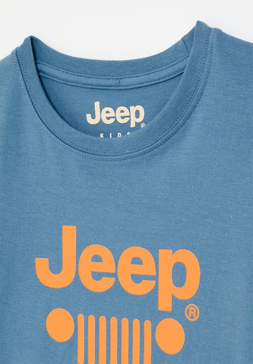 JEEP - Jeep strong logo tee - elemental blue