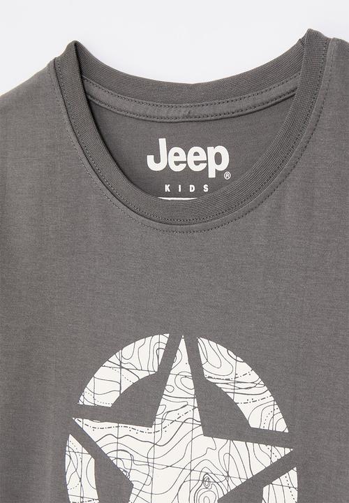 JEEP - Jeep star logo tee - charcoal