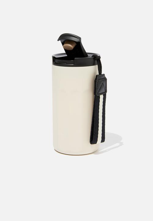 Typo - Strapped Commuter Cup - Ecru