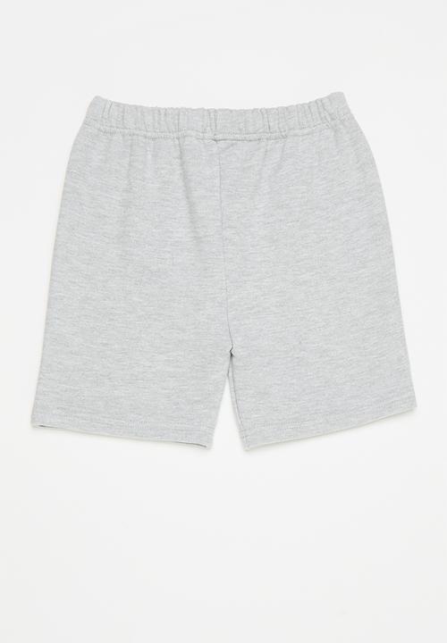 Pop Candy - 2 Pack shorts-grey & navy