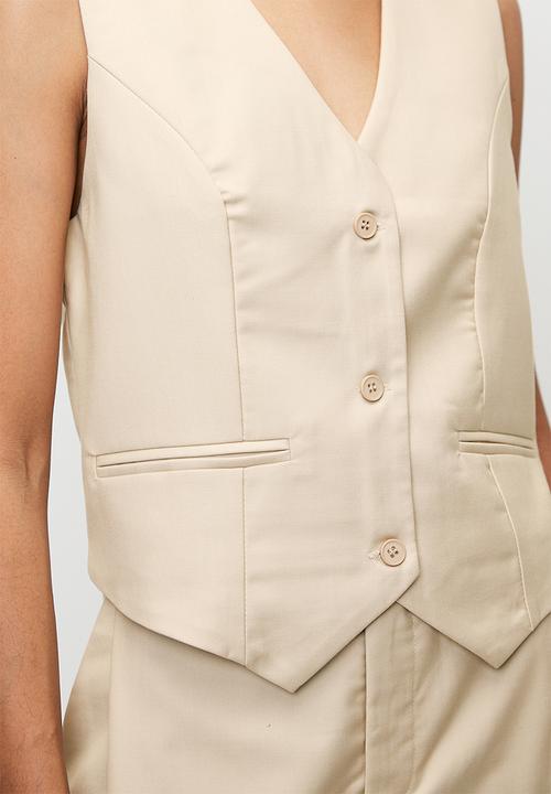 Superbalist - Co-ord waistcoat - neutral