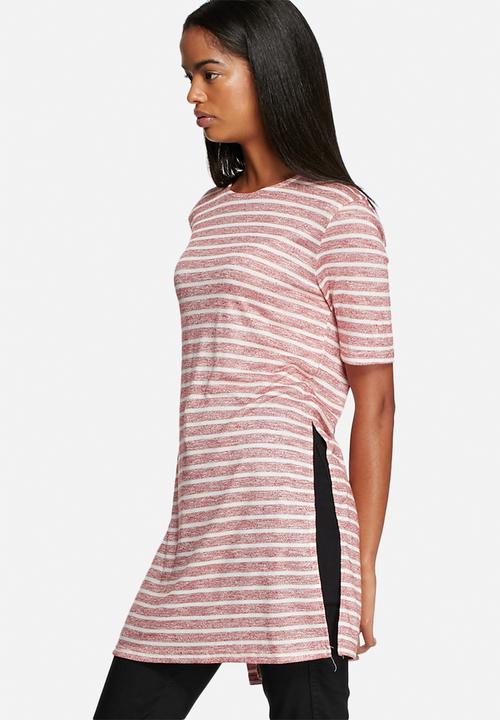 Glamorous - Stripe Tee Dress