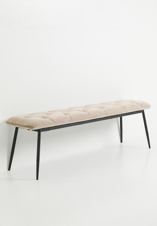 Sixth Floor - Brooke bench - beige