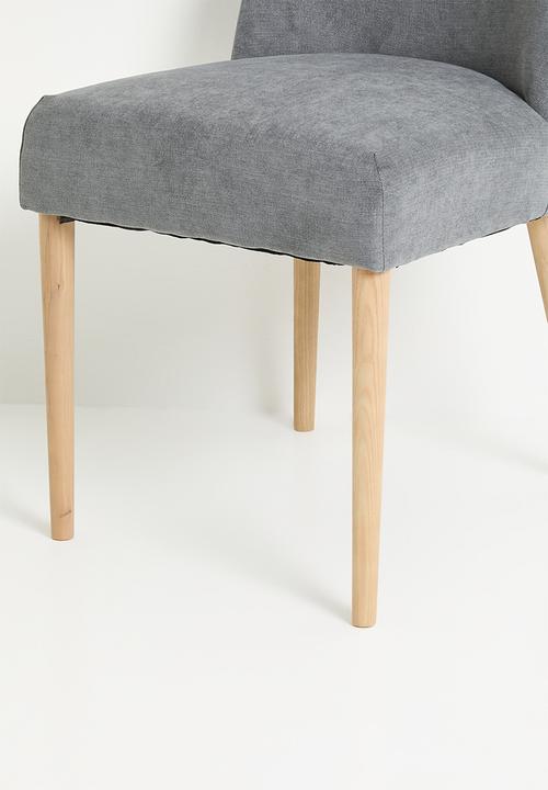 Sixth Floor - Misty dining chair - anthracite