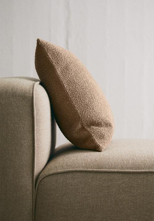 H&M - Bouclé cushion cover - beige