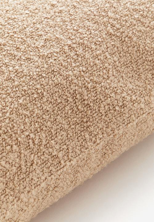 H&M - Bouclé cushion cover - beige