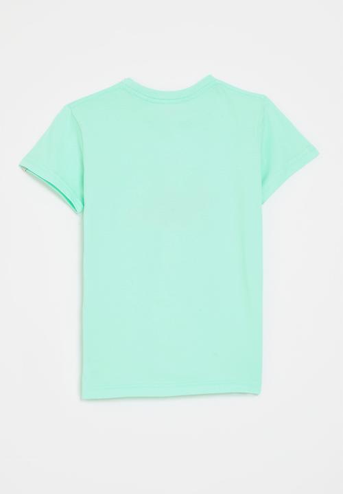 Quiksilver - Corp logo short sleeve boys - beach glass
