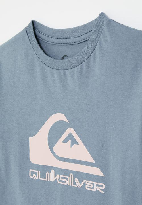 Quiksilver - Corp logo short sleeve boys - flint stone