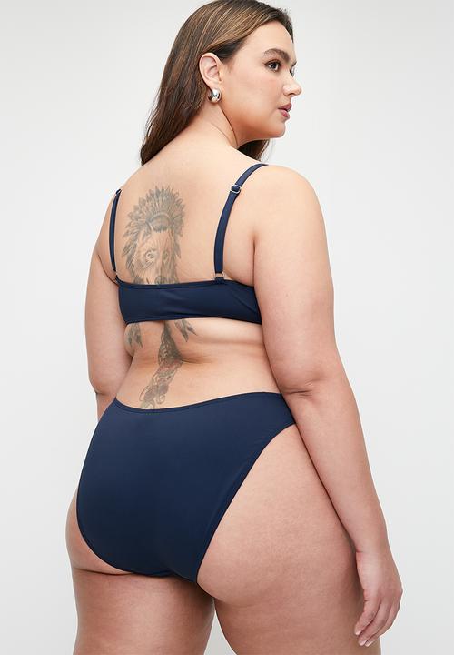 Cotton On - Plus Full Bikini Bottom - Midnight