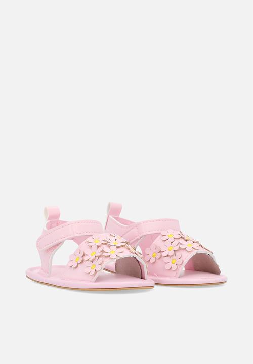 Pop Candy - Floral sandals - pink