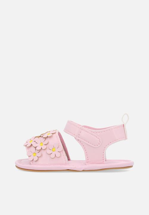 Pop Candy - Floral sandals - pink