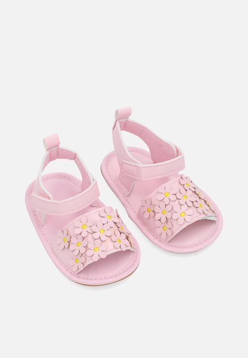 Pop Candy - Floral sandals - pink