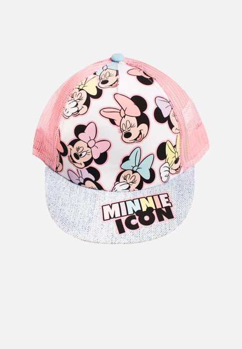 Character Group - Minnie mouse trucker cap - pink