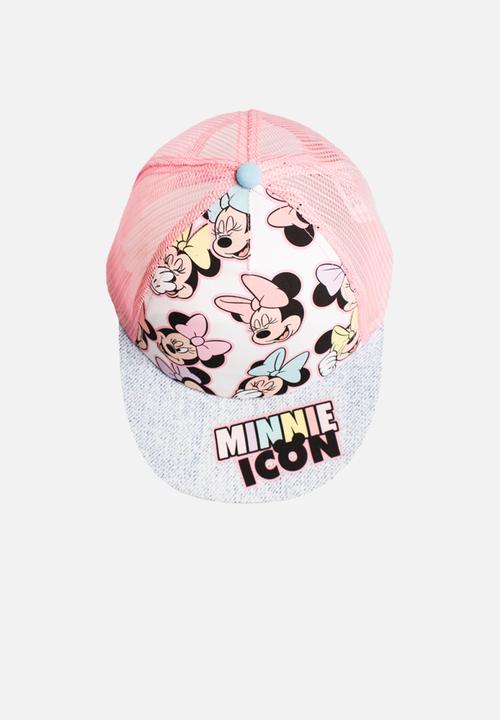 Character Group - Minnie mouse trucker cap - pink