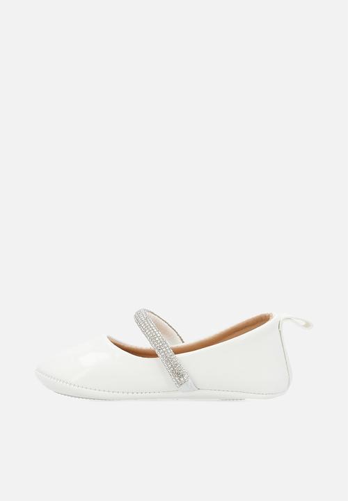 Pop Candy - Patent pumps - white