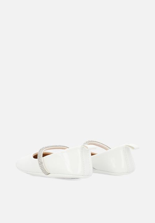Pop Candy - Patent pumps - white