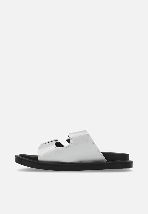 Pop Candy - Double buckle slides - silver