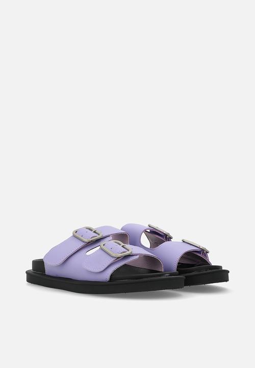 Pop Candy - Double buckle slides - lilac