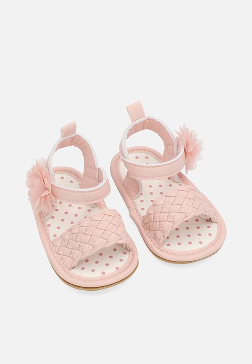 Pop Candy - Braided sandals - pink