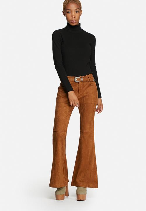 Glamorous - Flare Suedette Pants