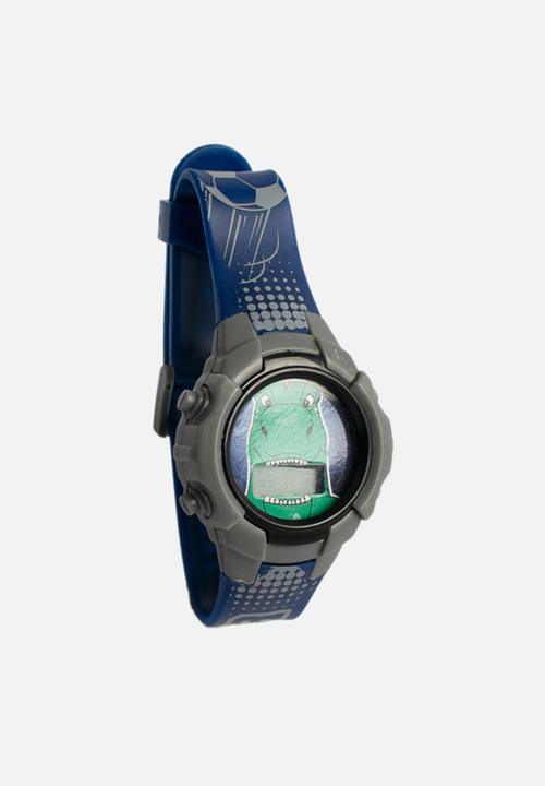 Character Group - Watch wallet & sunnies set t-rex - blue